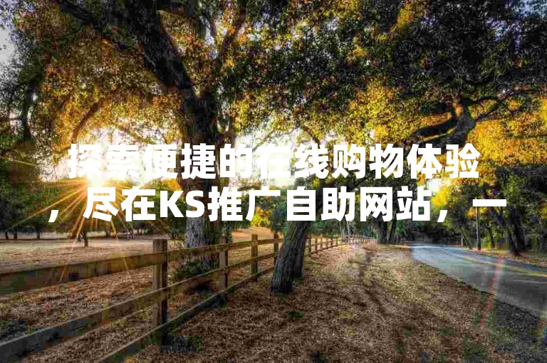 探索便捷的在线购物体验，尽在KS推广自助网站，一键下单，畅享云商城的无限精彩。
