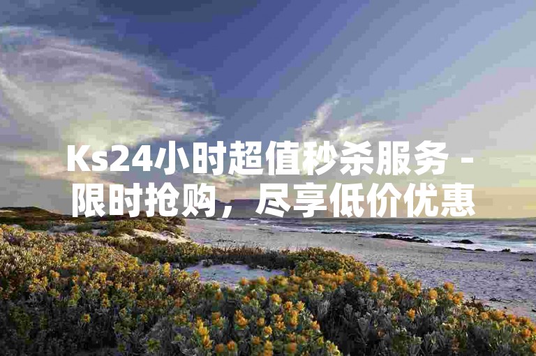 Ks24小时超值秒杀服务 - 限时抢购，尽享低价优惠！