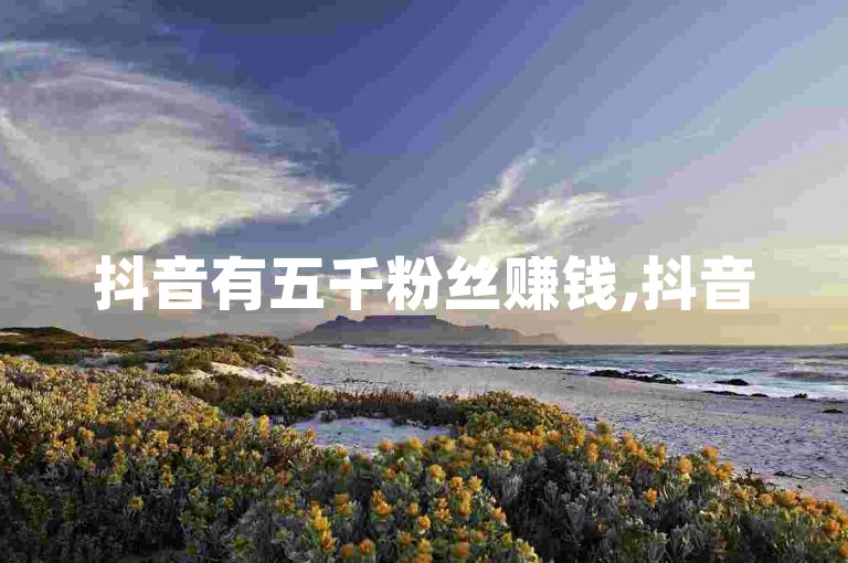 抖音有五千粉丝赚钱,抖音50个秒到