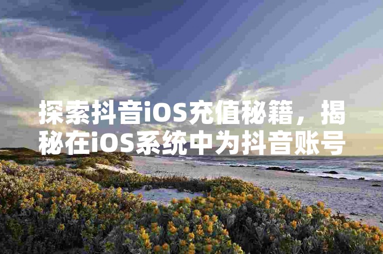 探索抖音iOS充值秘籍，揭秘在iOS系统中为抖音账号安全快速充钱的方法！2025年必备技能。