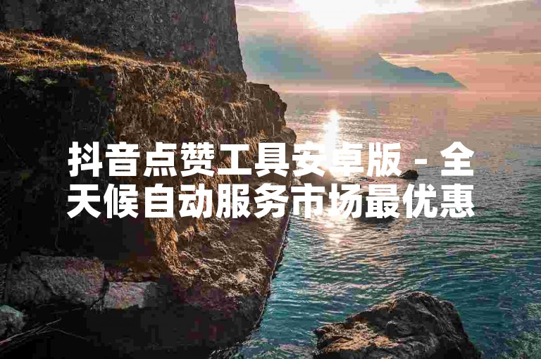 抖音点赞工具安卓版 - 全天候自动服务市场最优惠价