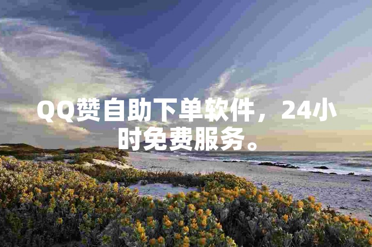 QQ赞自助下单软件，24小时免费服务。