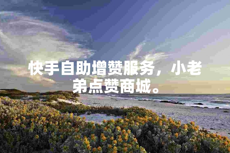 快手自助增赞服务，小老弟点赞商城。