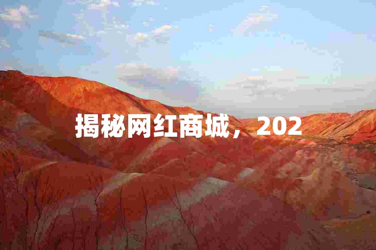 揭秘网红商城，2025必学的抢购技巧，热卖好物一网打尽！