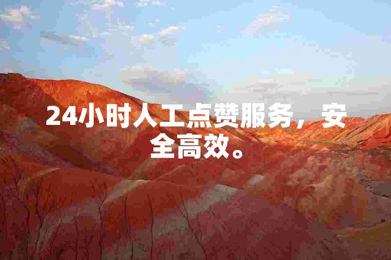 24小时人工点赞服务，安全高效。