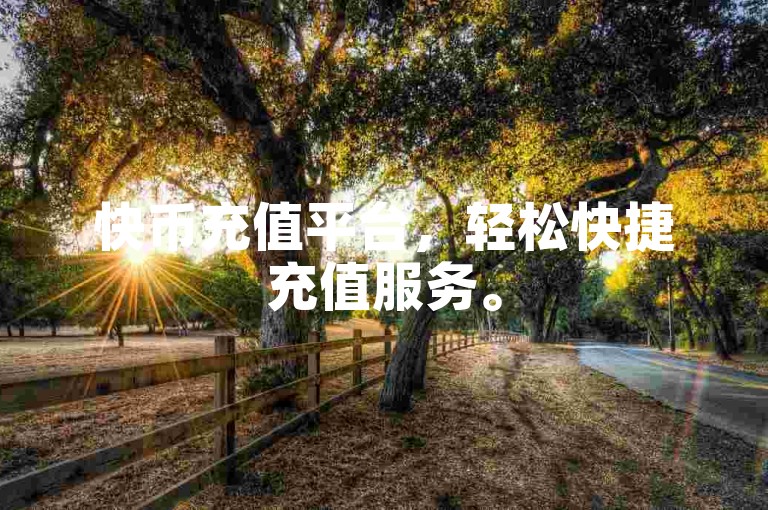 快币充值平台，轻松快捷充值服务。