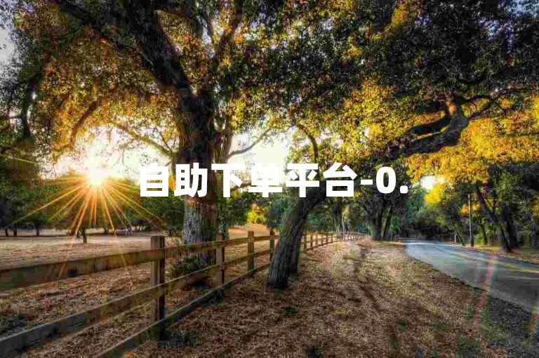 自助下单平台-0.5元获取1000赞