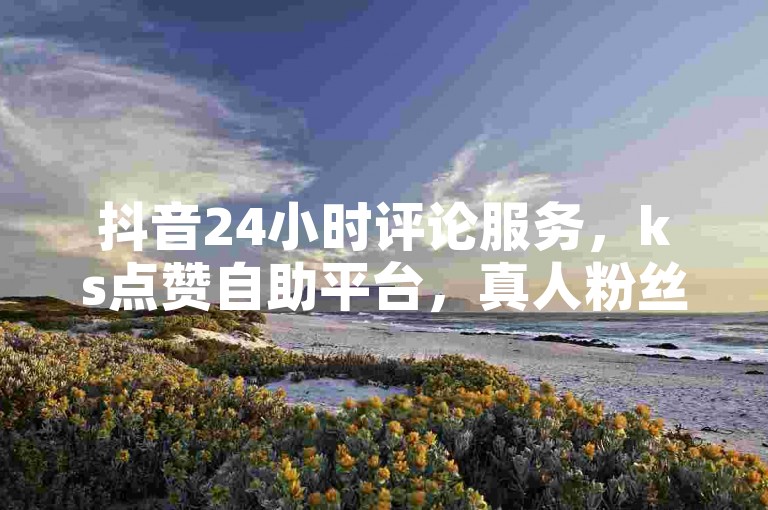 抖音24小时评论服务，ks点赞自助平台，真人粉丝下单优惠中！