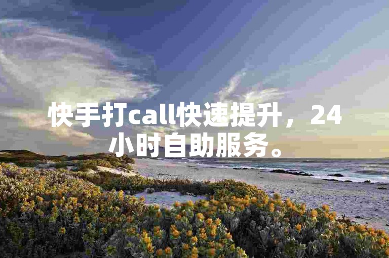 快手打call快速提升，24小时自助服务。