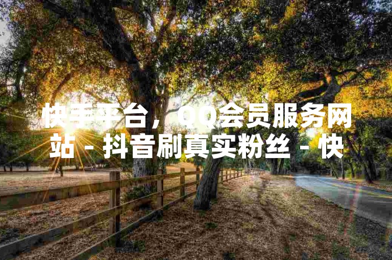 快手平台，QQ会员服务网站 - 抖音刷真实粉丝 - 快手播放量业务平台。