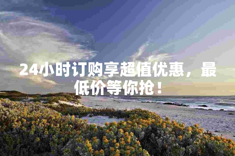 24小时订购享超值优惠，最低价等你抢！