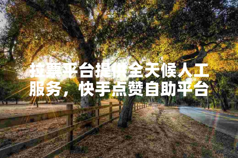 拉票平台提供全天候人工服务，快手点赞自助平台价格亲民。