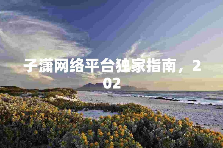 子潇网络平台独家指南，2025年必学的主要平台概览。