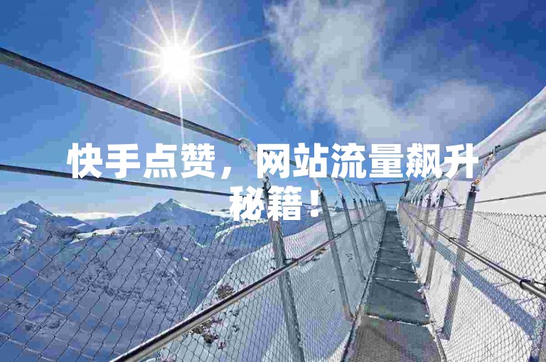 快手点赞，网站流量飙升秘籍！